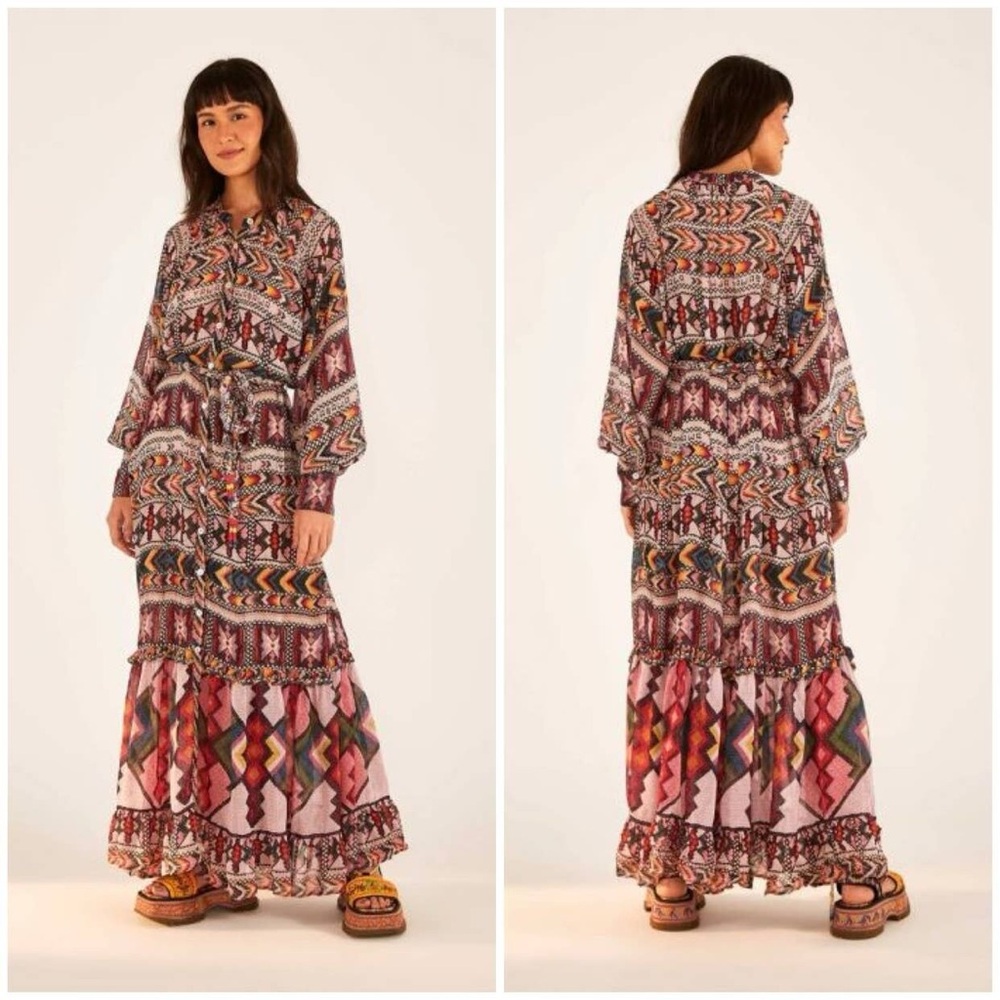 Farm rio amulet Rauti maxi dress. Size XS